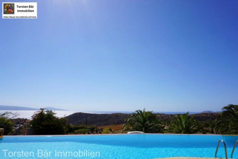 Agia Galini Kreta, Agia Galini Luxusvilla mit 5 SZ priv. Pool Meerblick Haus kaufen
